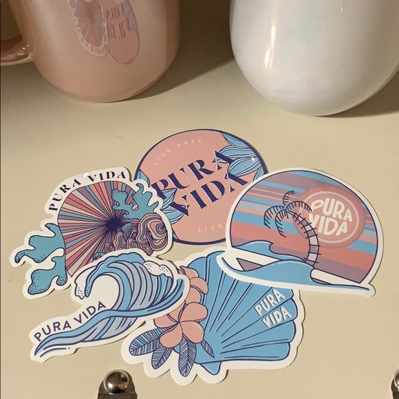 Pura Vida Stickers - Picture 1 of 2